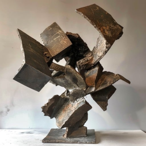 Abstract Metal Sculpture