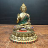 Stone Buddha Meditating Statue 53