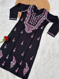 Lucknowi Chikankari Kurti 64