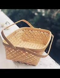 Eco Bamboo Storage Basket 16