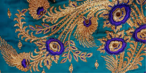 Opulent Traditional Textile Crafts Sculpture