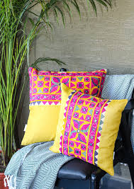 Kutch Embroidered Cushion Cover 41