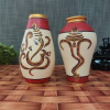 Terracotta Hand-Painted Vase 54