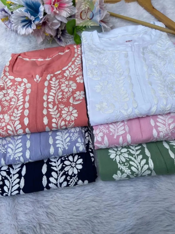 Lucknowi Chikankari Kurti 44